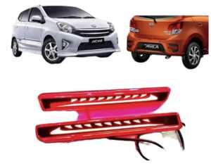 Lampu reflektor bumper belakang agya ayla 2017 on rush/terios luxio