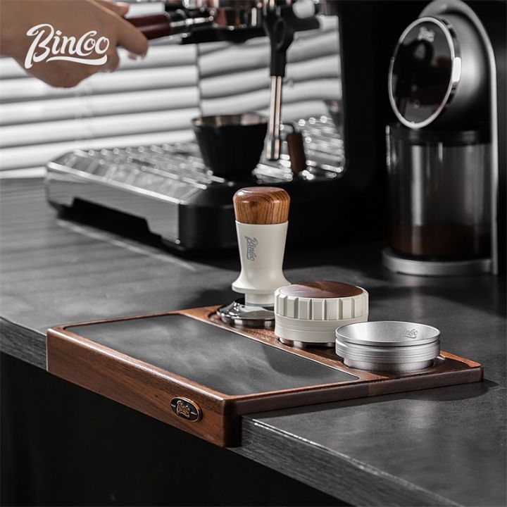BINCOO%20Coffee%20Tamper%20Base%20Walnut%20Storage%20Board%20Powder%20Dispenser%20Coffee%20Utensil%20Set%20-%20Image%208