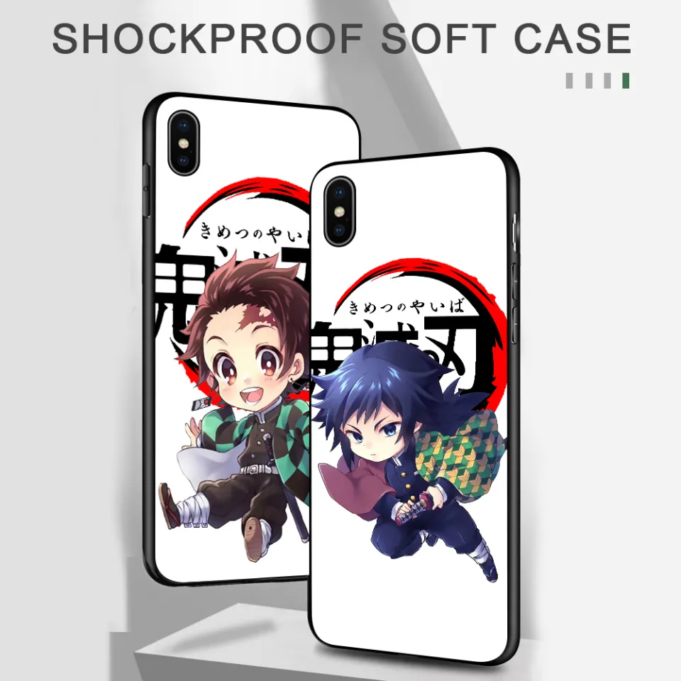 For Apple iPhone 15 Pro Max iPhone 15 iPhone 15 Pro (Finger Ring + Lanyard)  Demon Slayer Anime Case Kamado Tanjirou Nezuko Agatsuma Zenitsu Kochou  Shinobu Soft Silicone TPU Shockproof Phone Casing Cover | Lazada PH