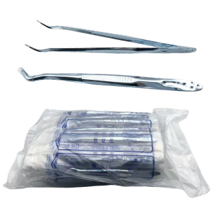 Dental Tools Oral Mirrors Hook type Detectors Tweezers Beauty Tools Stainless Steel Hygiene Set