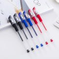 23pcs/set gel pen bullet signature pen ballpoint pen with refill black blue red ink 0.5mm school study stationery office supplies. 