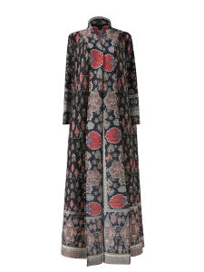 Womens Trench Coat Loose Temperament Printed Long Lapel Stretch Coat #20230452