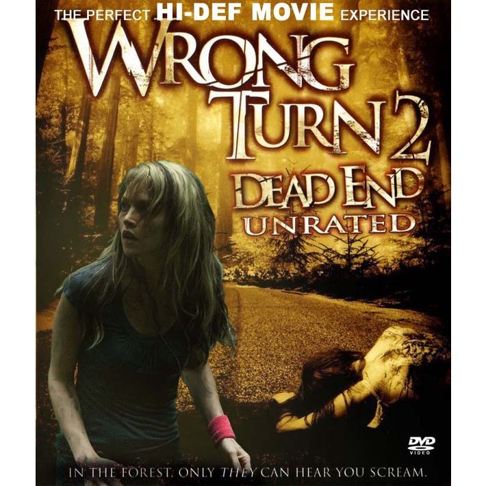 DVD Wrong Turn 2 English Movie t4555 Lazada