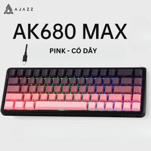 Bàn Phím Cơ Có Dây AJAZZ AK680 Max - Bàn Phím Gaming Với Công TắcTừ Tính Kích Hoạt Nhanh