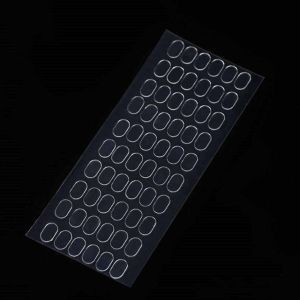 TSEVD Transparent Glue Double-Sided Self Adhesive Patch Seamless Fastener Tape Doll