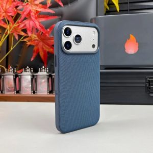 Tech-woven Material with Built-in Strong Magnetic Ring Phone Case For iPhone 17 Pro Max 17 Pro Air iphone17 Protect Cover