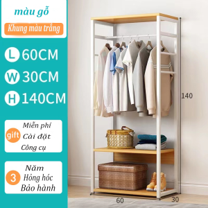 HOME Giá Treo Quần áo Khung Sơn Tĩnh điện An Toàn Hiện đại Khung Sắt Chống Gỉ Chịu Lực Tốt Phong Cách Hàn Quốc đa Tầng Lưu Trữ Thông Minh