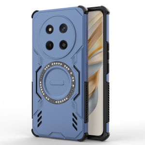 For Honor Magic7 Lite 5G Case Shockproof Armor Protection Phone Cover For Honor Magic 7 Lite Car Magnetic Holder Fundas