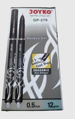 Pulpen Gel Joyko Bisa Hapus Gp-279/ Erasable Gel Pen (12 Pcs)