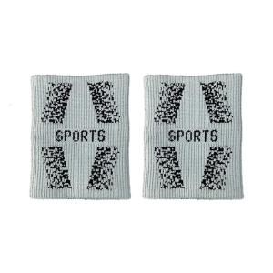 1 Pair Sports Wristband Breathable Sweat Band Absorbent Sweatbands Tennis Wristbands for Basketball Football Running