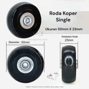 Roda Koper Pengganti Replacement Luggage Wheel TERMURAH