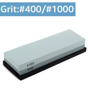 Knife Sharpening Stone 400/10001000/30001000/40003000/8000 Grit Japanese Whetstone Sharpener With Non-Slip Rubber Base