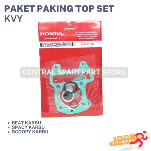 (HONDA) PAKING TOP SET KVY BEAT KARBU / SCOOPY KARBU / SPACY KARBU / PACKING / TOP SET / PEKING / KARET HEAD GASKET / PAKING GASKET /