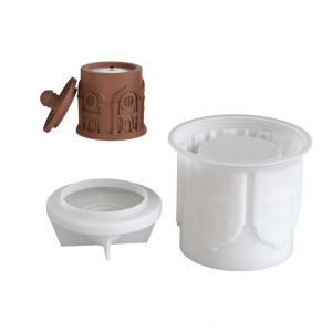 Multipurpose Silicone House Mould for Plate Holder Home Storage Decoration for Craft Supplies Art