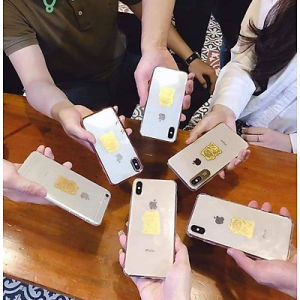 Combo 2 Mèo thần tài hút tài lộc may mắn miếng dán điện thoại hoạc để ví ốp