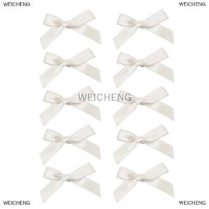 [COD] WEICHENG 10PCS Bowknot Hair Clips Sweet Ballet Ribbon Bow Hairpins Bang Clip Korean Girls Mini Grabs Clips Headwear Hair Accessories