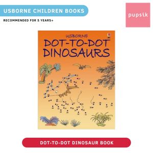 Usborne Dot-to-Dot Dinosaurs Book