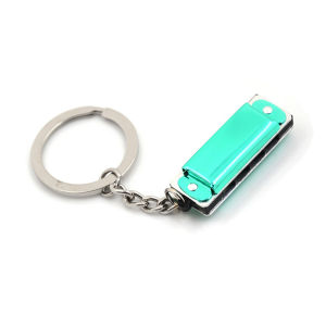 MIIQNUS 36 12 08cm Đặc biệt Quà tặng cho trẻ em Nhạc cụ định hình dây chuyền túi Keyring hài Treo bàn đạp Giá đỡ chìa khóa Móc khóa Harmonica