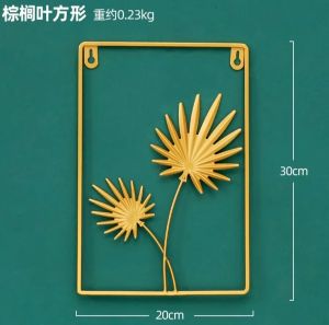 Pajangan Hiasan Dinding INS Nordic Wall Hanging Leaf Ornaments Home Decor