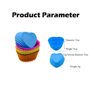 1PC Silicon Cupcake Puto Molder Set Plastic Puto Muffin Cups Baking Mold Multiple Shape