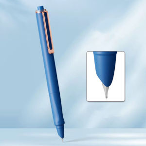 SVSAKZ168 Retractable Press Type Fountain Pen Notched Color Pen Body Writing Pen 0.38mm Three Point Positioning Calligraphy Stationery Students