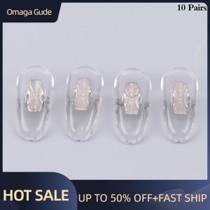 Omaga 10 Pairs High Quality Silicone Aviator Glasses Eyeglass Sunglasses Nose Pads For RB Clip-o