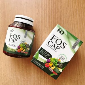 KO FOS CAP เคโอ ฟอส แค็ป  ช่วยขับถ่าย 1 กระปุก  มี 30 เม็ด ของแท้  ส่งเร็ว (ไฟเบอเม็ด เคโอริช)