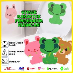 Stiker Pengharum Ruangan Karakter Sticker Tempelan Pewangi Penghilang Bau Toilet Pengharum Ruangan Serbaguna
