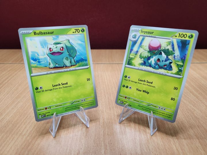 Set] Bulbasaur and Ivysaur Pokemon 151- Scarlet and Violet - Pokemon Card  Singles Educational Pokemon Card Game Family-Friendly Puzzle Game  Role-Playing Pokemon Collectibles - Lazada | Lazada PH