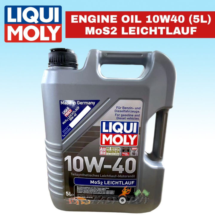Liqui Moly MOLYGEN 10W40 MoS2 Leichtlauf Semi Synthetic Engine Oil