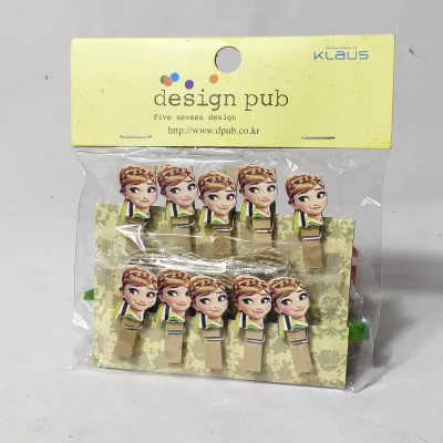 Design Pub Foto Ples tali rami / Gantungan Foto / Klip kayu / Penjepit foto unik