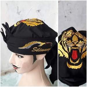 makuta wangsa / iket sunda / blangkon kujang siliwangi full bordir bisa cod
