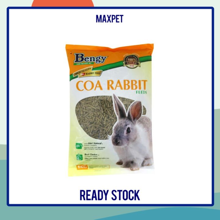 Bengy Rabbit Food 5kg / Multiblend formulation Complete diet for