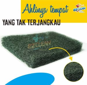 EZCLEAN SIKAT KLOSET SIKAT KERAMIK SIKAT AMPUH SIKAT LUBANG KLOSET TOILET WC SIKAT PORSELEN SIKAT WASTAFEL SIKAT PORSELEN GREEN PAD