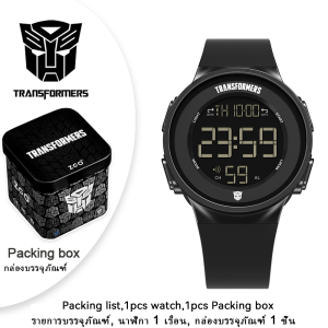 (With Box/42mm)100% Authentic Transformers Watch for Kids Boys Digital Watch with Backlight Scratch Resistant Kids Watch Waterproof Birthday Gift 8553