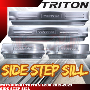 GCAO CAR DOOR ENTRY GUARD PROTECTOR TRITON SIDE STEP SILL (GOOD QUALITY) (2632)
