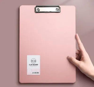 A4 Writing Board Clipboards Multiple Colors Folder Clip Multifunctional Boards for School/Office Premium Stationery