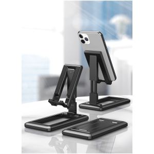 Stand holder lipat HD28 folding desktop Phone Liftable Foldable Universal penyangga dudukan HP Tablet
