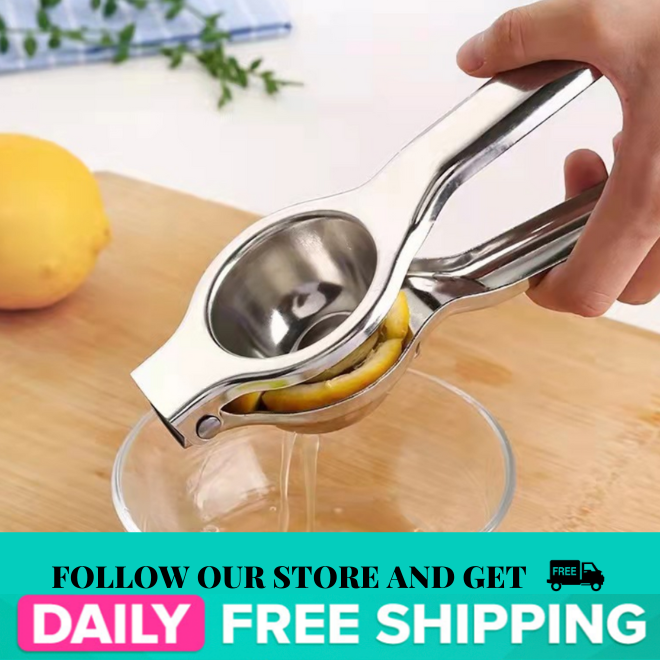 Stainless Steel Manual Hand Press Lemon Squeezer Citrus Fruits Lemon  Squeezer Orange Manual Juicer Kitchen Tools Orange Juice Squeeze Manual  Hand