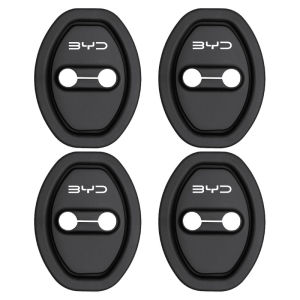 BYD Car Door Lock Cover Silicone Rubber Door Lock Buckle Shock Absorber Protector Pad For Dolphin Atto 3 Sealion 6 Sealion 7 M6 Seal U Han EV Seagull Atto3 Yuan plus
