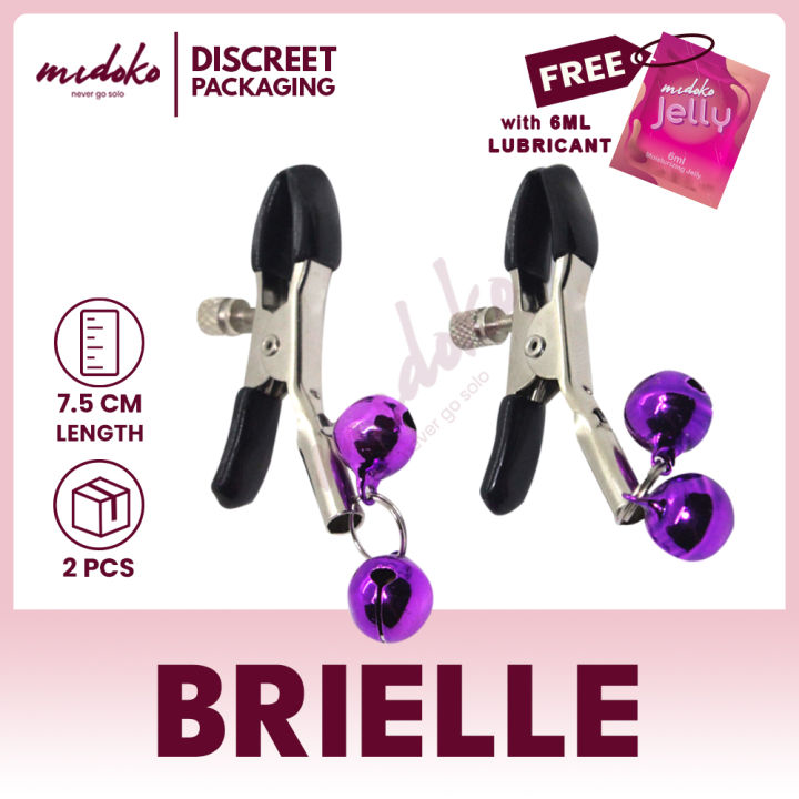 Midoko Nipple Clamp with Bells Sex Toys For Women Sex Toys For Girls