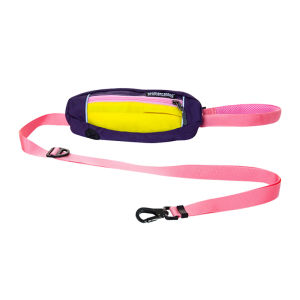 HamshMoc Adjustable Pet Dog Walking Leash Strong Dog Lead Pet Accessories with Storage Bag Durbale Secure Hook for Running Walking Hiking