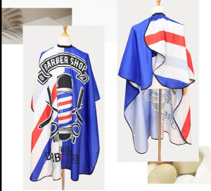Hairdressing Coat Barbershop Barber Haircut Cloth Hair Cut Hairdresser Apron Barbershop Pattern of Suit Antistatic