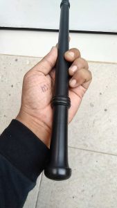 Tongkat Komando Kayu Bertuah Kelor Hitam Panjang 35 cm Murah Asli Original