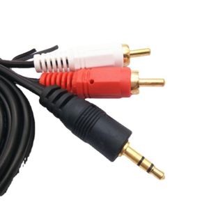 Kabel RCA To RCA Audio Video AV 15M 2Cabang 3Cabang