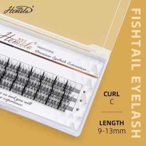HEMOLA FISH TAIL EYELASH EXTENSION BULUMATA 10D RUSSIAN VOLUME BULUMATA SAMBUNG