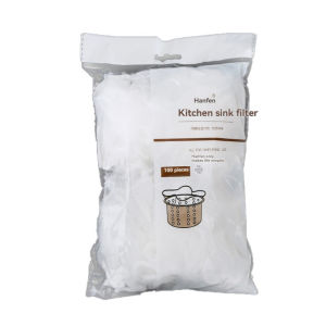 30/100PCS disposable kitchen sink drainer Filter Sink Basket Bag Fit Drain Filter Net