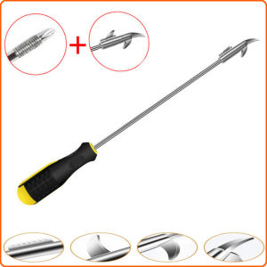 Dụng cụ móc lốp Dụng cụ nạy đinh móc đá cát - Bảo vệ lốp xe ô tô xe máy xe tải - Dùng làm tua vít - Thoát hiểm