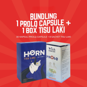 Bundling HORN Tisu Laki x PROLQ Capsule