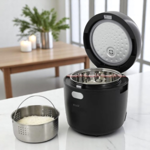Klaz 600ml Rice Cooker Digital Low Sugar Alat Penanak Nasi Warna Hitam Rendah Gula Untuk Penderita Diabetes